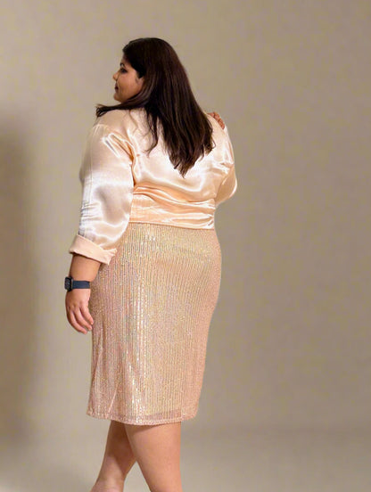 Sequins Bodycon Skirt